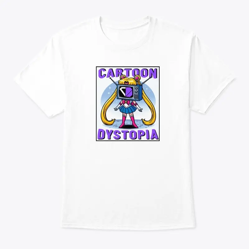 Cartoon Dystopia Moon