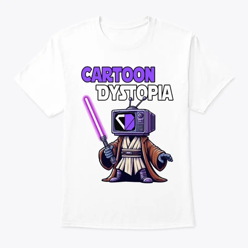 Cartoon Dystopia May the 4th B W/ U Tee